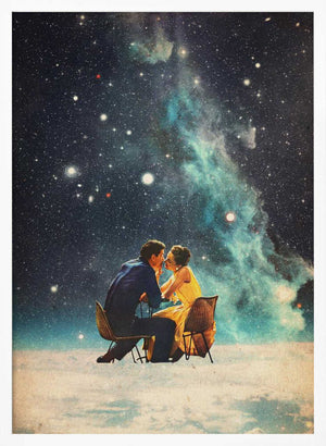 Tablou înramat „I'll Take You To the Stars for a Second Date” de Frank Moth