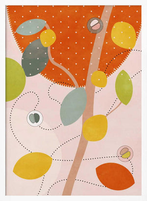 Tablou înramat „Friendly Colors Hilma 5” de Ana Rut Bre
