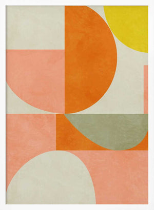 Tablou înramat „Summer Circles22 3 V” de Ana Rut Bre