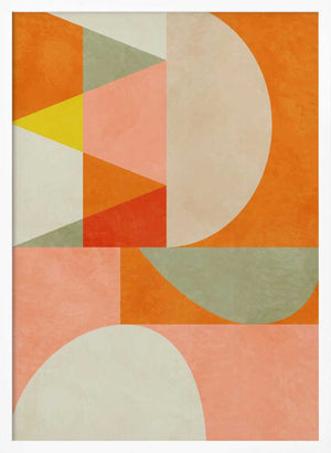 Tablou înramat „Summer Circles22 4 V” de Ana Rut Bre