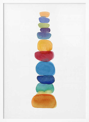 Tablou înramat „Color Tower” de Louise van Terheijden