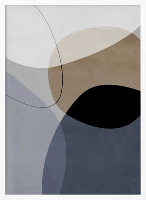 Tablou înramat „Graphic 210Y” de Mareike Böhmer