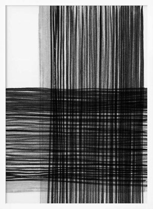 Tablou înramat „Black And Gray Lines Creating A Grid Pattern” de Shot by Clint