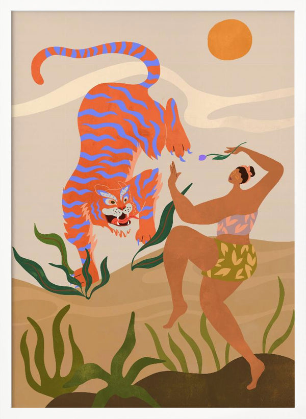 Tablou înramat „Dance With Me” de Arty Guava