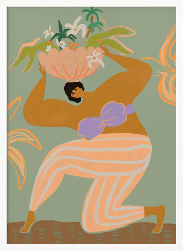 Tablou înramat „The Weight Of The World” de Arty Guava