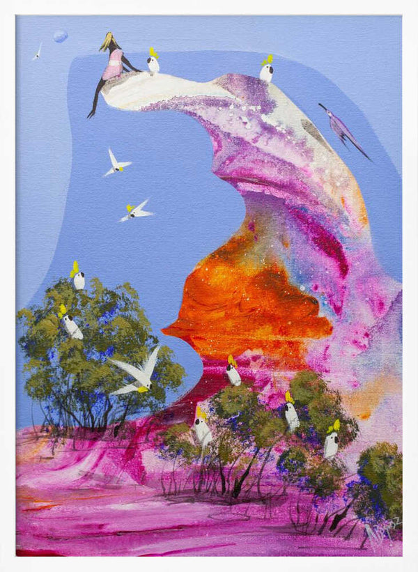 Tablou înramat „Away from it all” de Adam Bogusz