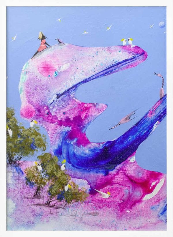 Tablou înramat „Reach for your dreams” de Adam Bogusz