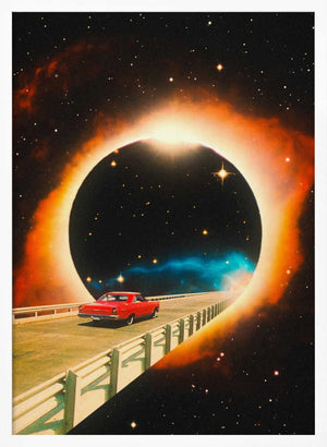 Tablou înramat „A Space Journey Begins” de Taudalpoi