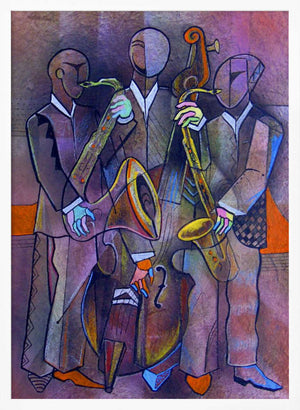 Tablou înramat „Full Jazz” de Ricardo Maya