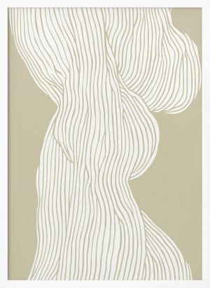 Tablou înramat „Flowing Lines Elegance” de Treechild