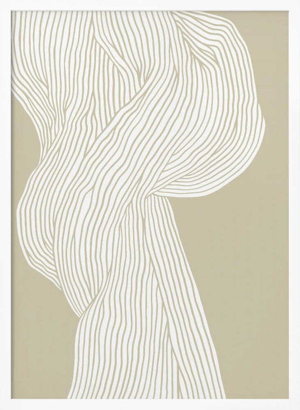 Tablou înramat „Flowing Strands” de Treechild