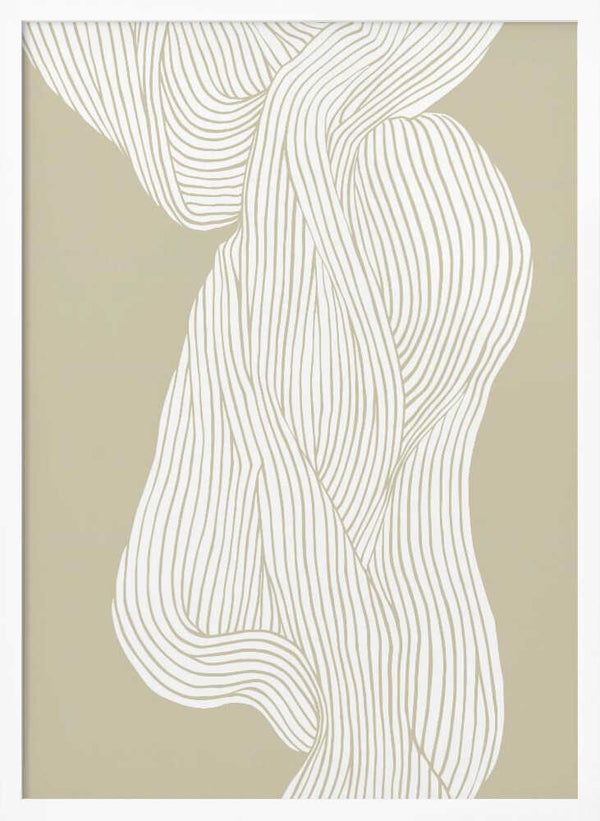 Tablou înramat „Flowing Lines Ballet” de Treechild