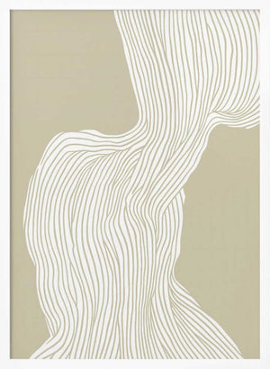 Tablou înramat „Flowing Linescape” de Treechild