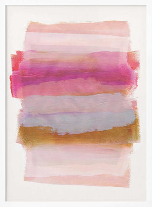 Tablou înramat „Abstract Brush Strokes 45 A1” de Mareike Böhmer
