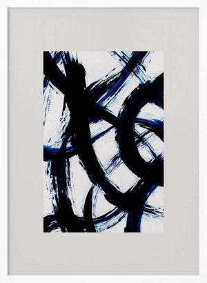 Tablou înramat „Abstract Brush Strokes 98” de Mareike Böhmer