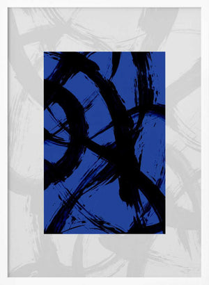 Tablou înramat „Abstract Brush Strokes 98Y” de Mareike Böhmer