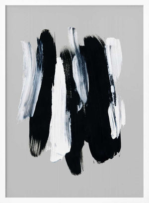 Tablou înramat „Abstract Brush Strokes 12 300dpi” de Mareike Böhmer