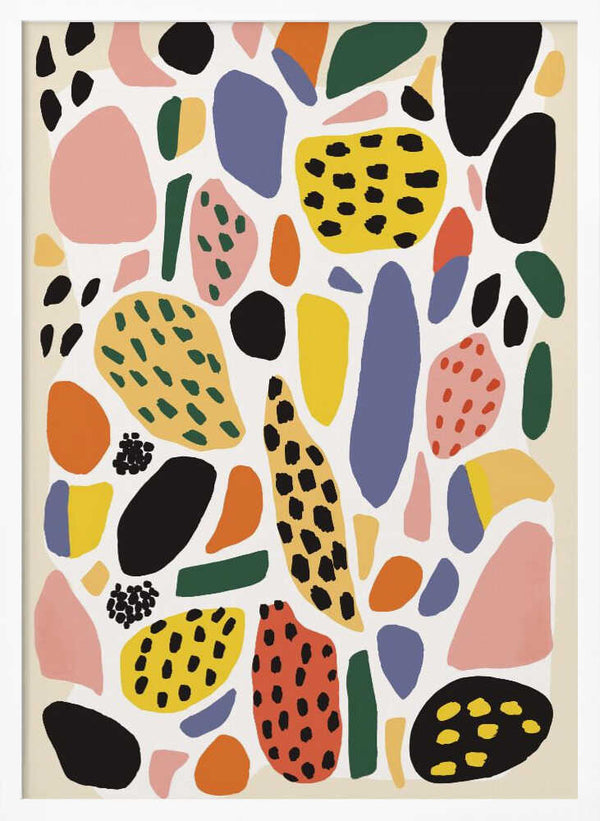 Tablou înramat „Colorful Chaos” de Treechild