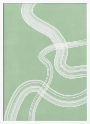Tablou înramat „Minty Flow” de Elena Ristova