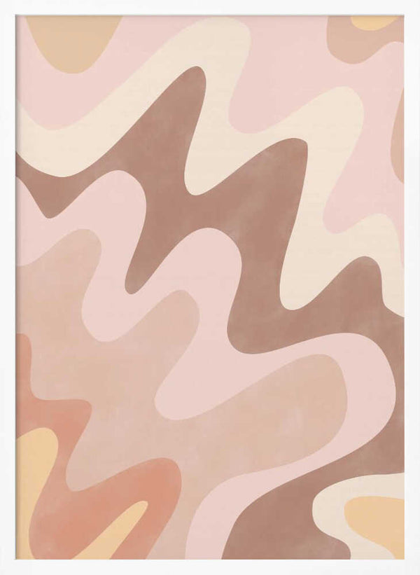 Tablou înramat „Dreamy Wavescape” de Elena Ristova