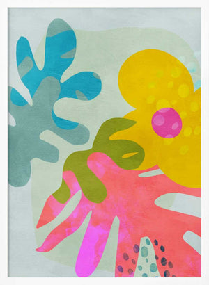 Tablou înramat „Pastel cut out Matisse” de Ana Rut Bre