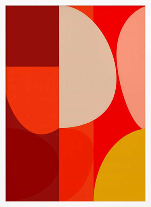 Tablou înramat „Mid Century Pastel 10” de Ana Rut Bre