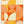 Tablou înramat „Spring Mid Rhapsody Orange 3” de Ana Rut Bre