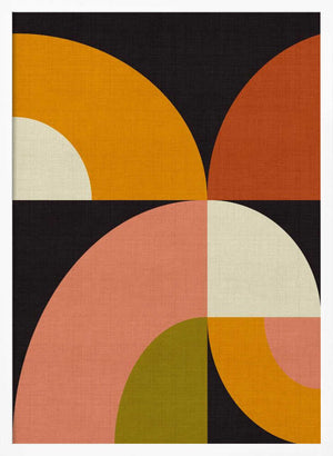 Tablou înramat „Geo Shapes Fall 21 Geo” de Ana Rut Bre
