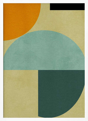 Tablou înramat „Rainbow Plus Shapes3” de Ana Rut Bre