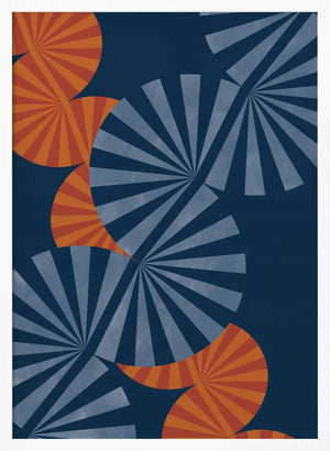Tablou înramat „Spiral Illusions” de Elena Ristova