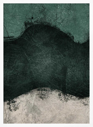 Tablou înramat „Midnight Emerald No2” de Ema Paraschiv