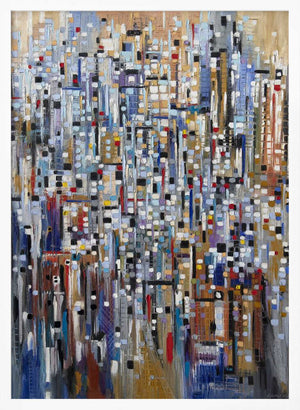Tablou înramat „Abstract Life” de Ekaterina Ermilkina