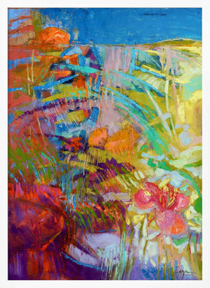 Tablou înramat „Blooming Heart” de Dorothy Fagan