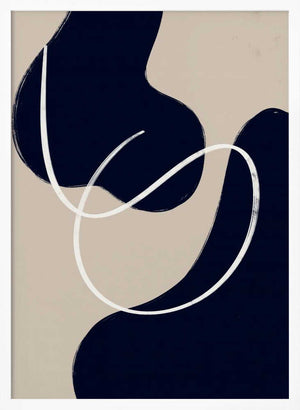 Tablou înramat „Scandi Abstract 3” de Anne-Marie Volfova