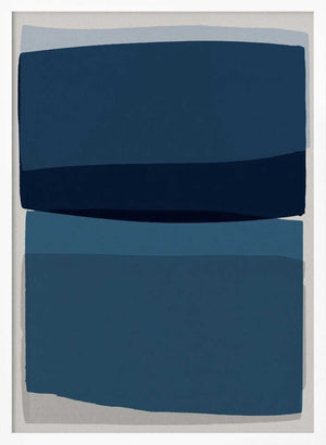Tablou înramat „Modern Blue” de Orara Studio