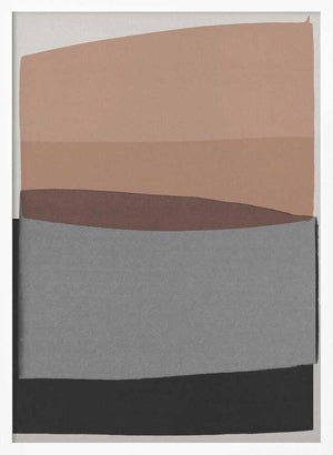 Tablou înramat „Modern Pink and Grey” de Orara Studio