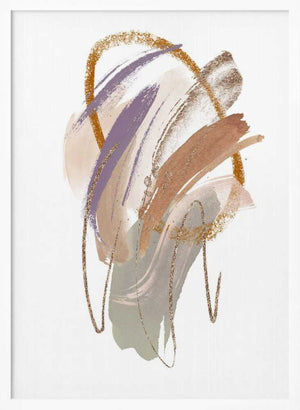 Tablou înramat „Cool Shapes 2” de Sally Ann Moss