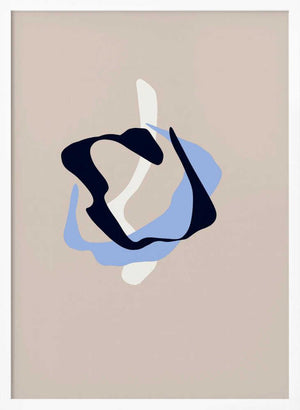 Tablou înramat „Scandi abstract 7” de Anne-Marie Volfova