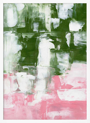 Tablou înramat „Olive Pink” de Ejaaz Haniff