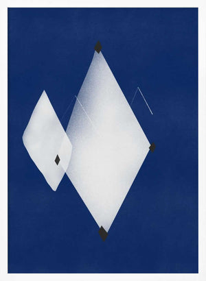 Tablou înramat „Asymmetrical Diamonds” de Little Dean