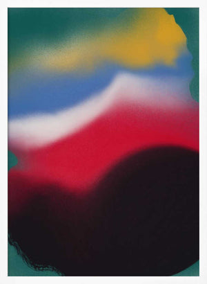 Tablou înramat „Dynamic Emotions Through Vibrant Color” de Little Dean