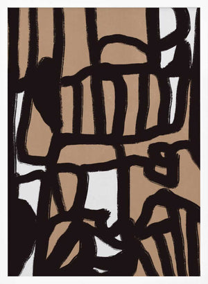 Tablou înramat „Bold line composition 12” de Little Dean
