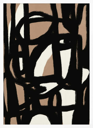Tablou înramat „Bold line composition” de Little Dean