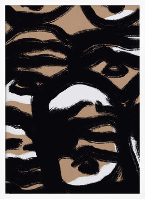 Tablou înramat „Echoes of Abstraction” de Little Dean