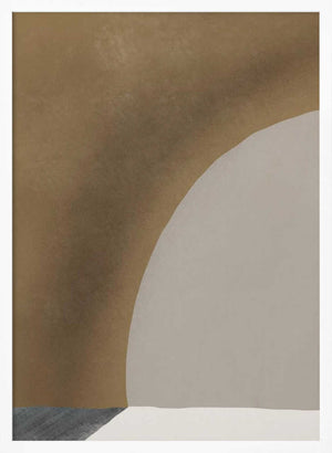 Tablou înramat „Curved Horizon” de Little Dean