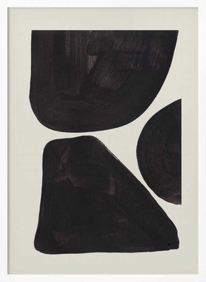 Tablou înramat „Ink Motif 26” de Ejaaz Haniff
