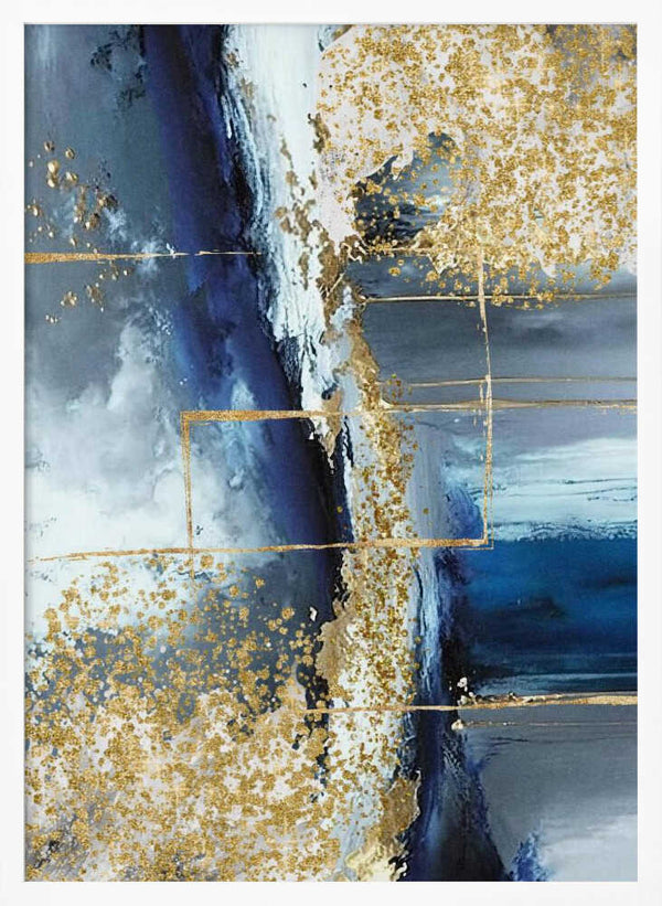 Tablou înramat „Blue Marble” de Sally Ann Moss