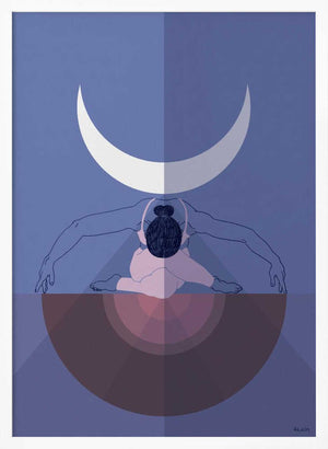 Tablou înramat „Winter Solstice” de Amanda Leon