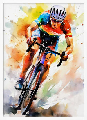 Tablou înramat „Sport Cycler 1” de Justyna Jaszke