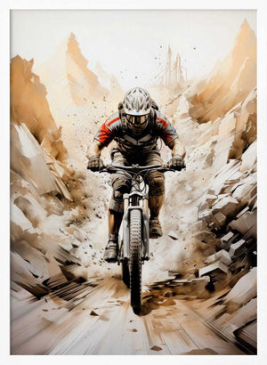Tablou înramat „Sport Cycler 2” de Justyna Jaszke